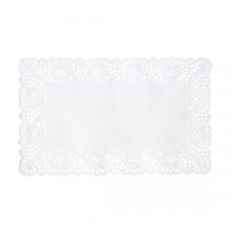 Berties White Tray Paper No2 Lace 35x25cm