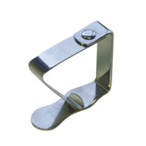 Genware Stainless Steel Table Cloth Clip 50x50mm