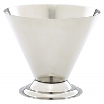 Genware Stainless Steel Conical Sundae Cup 8.5x10cm