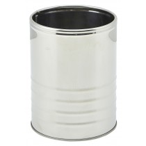 Genware Stainless Steel Can 11x14.5cm