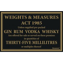 Berties Weights & Measures Act 35ml 17x14cm