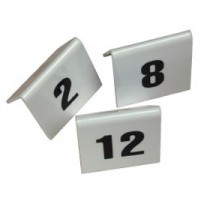 Berties Perspex Table Number Set 1 to 10