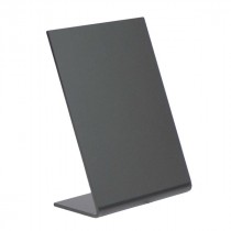 Genware Acrylic Table Chalk Boards A7 5 Pieces